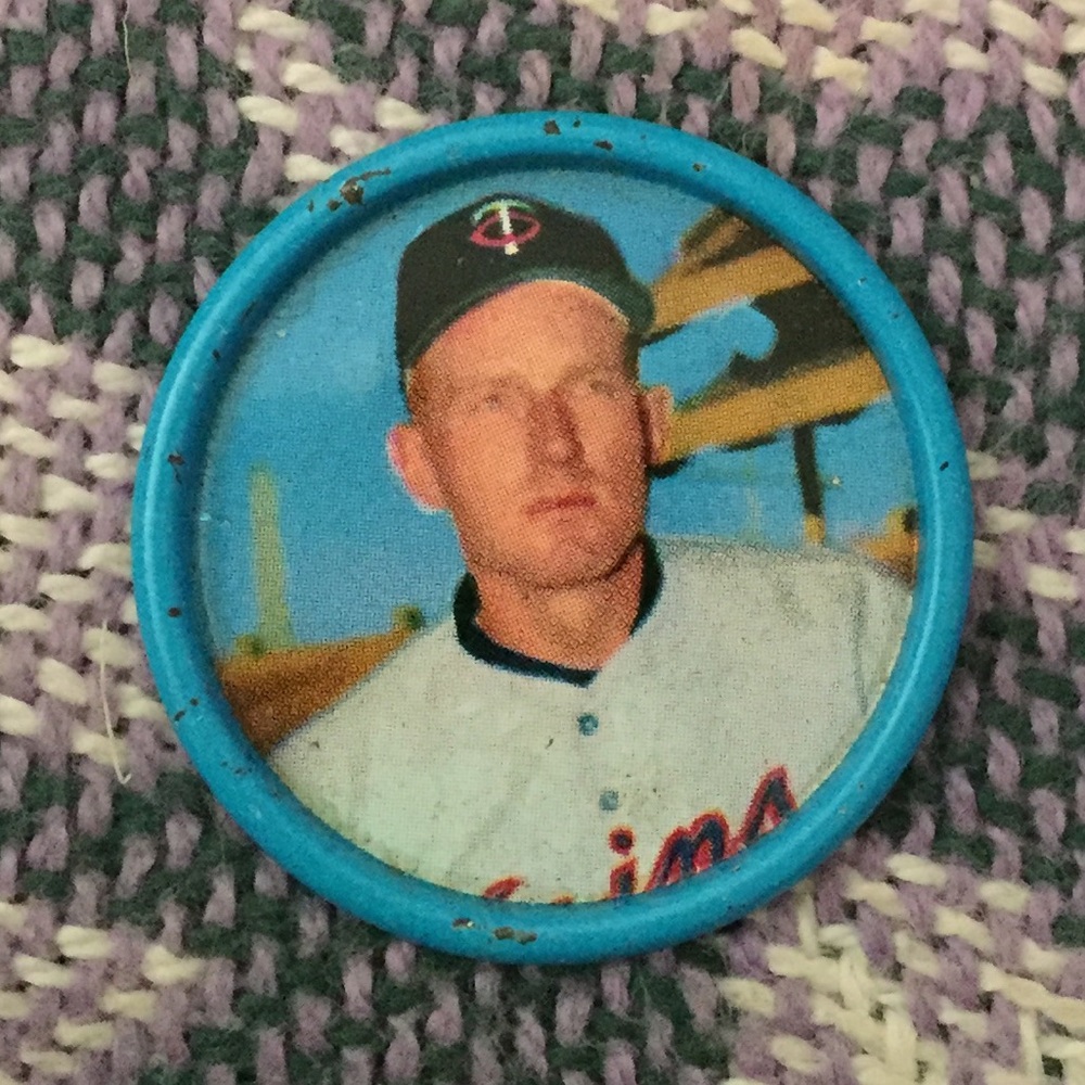 1963 Salada Metal Coin #49 Rich Rollins Twins